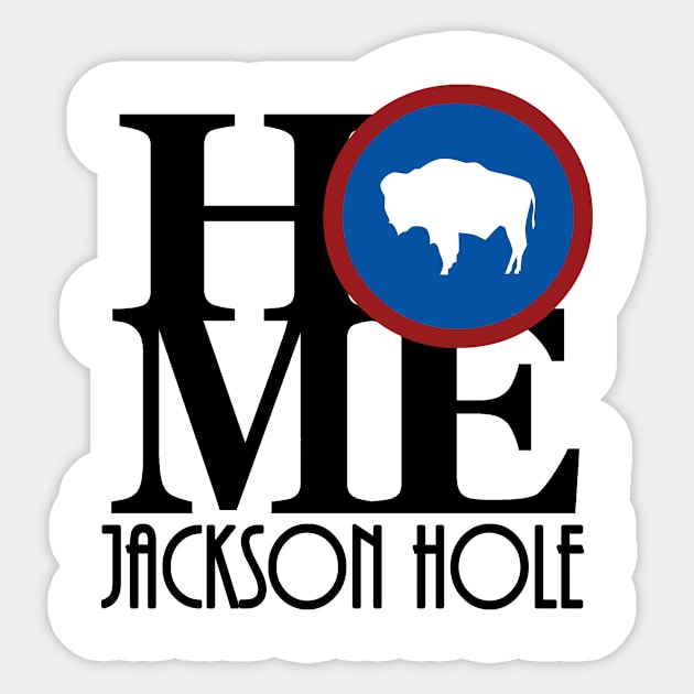HOME Jackson Hole Sticker by Wyoming